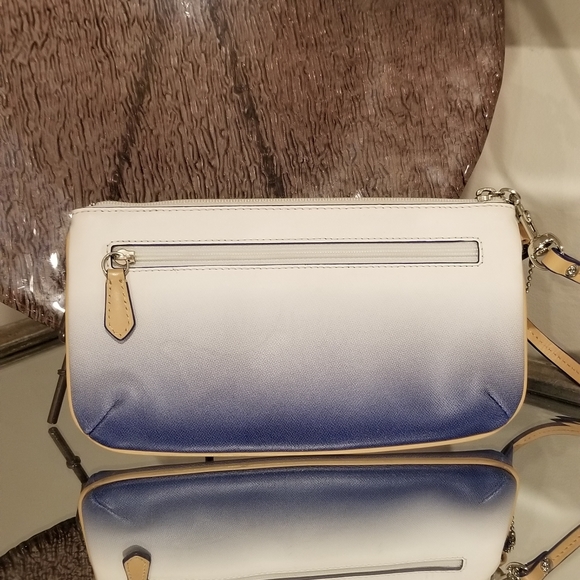 COACH Blue Ombre Go Go Wristlet - Picture 4 of 7